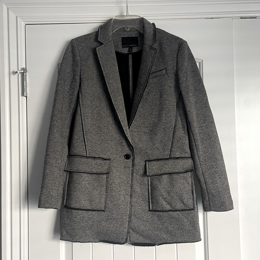 {Banana Republic} Grey Coatigan